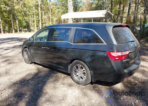 2012 Honda Odyssey Ex-L из США, поврежденный, VIN 5FNRL5H62CB017232